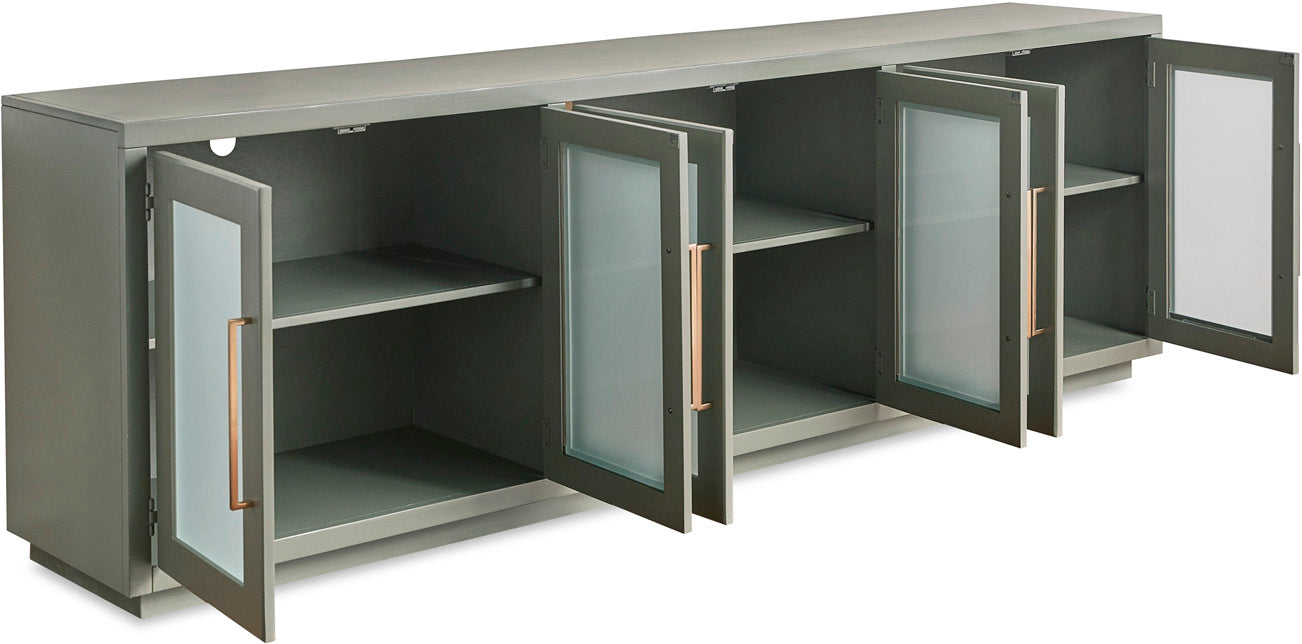 Perry Console With Doors & Hutch Option - Chapin Furniture