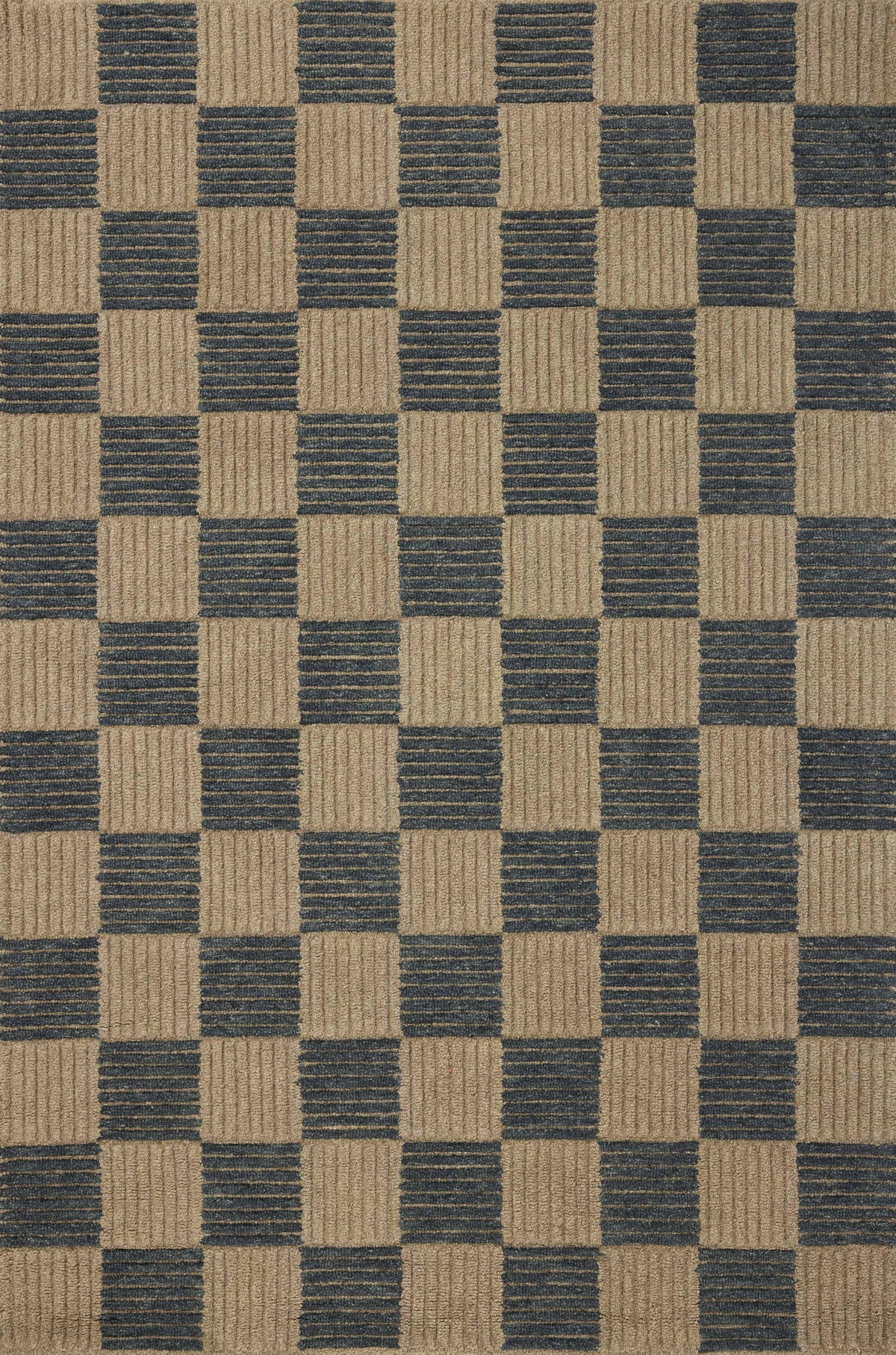 Brigette Romanek x Loloi Madi 04 Taupe/Navy Rug - Chapin Furniture
