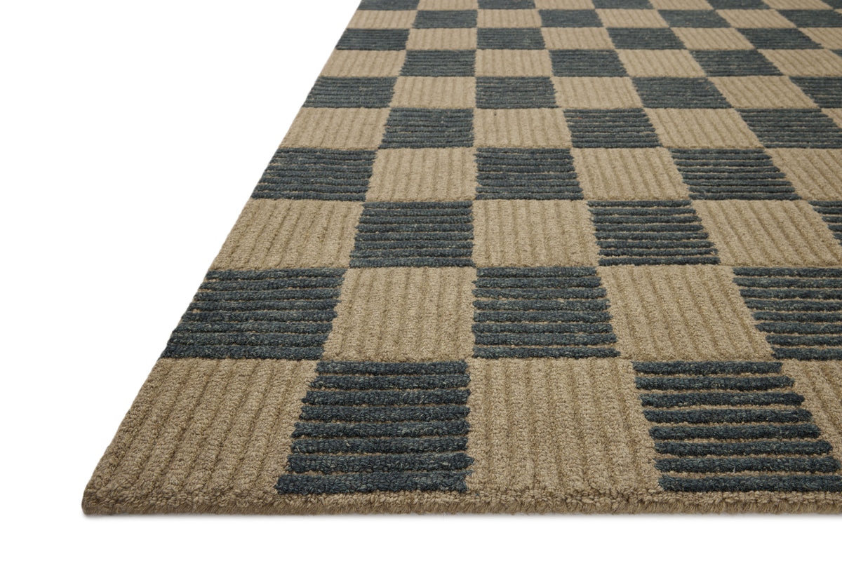 Brigette Romanek x Loloi Madi 04 Taupe/Navy Rug - Chapin Furniture