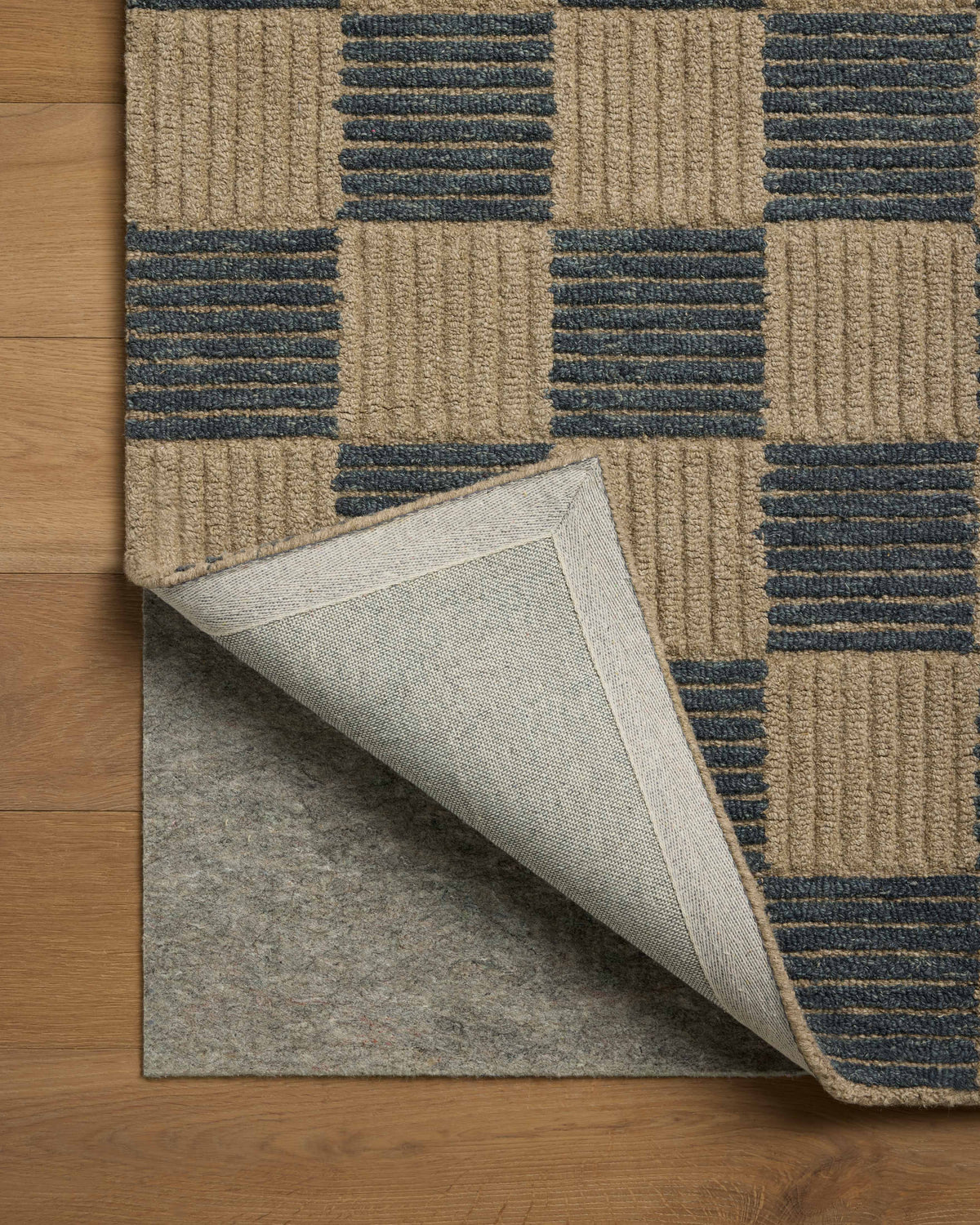 Brigette Romanek x Loloi Madi 04 Taupe/Navy Rug - Chapin Furniture