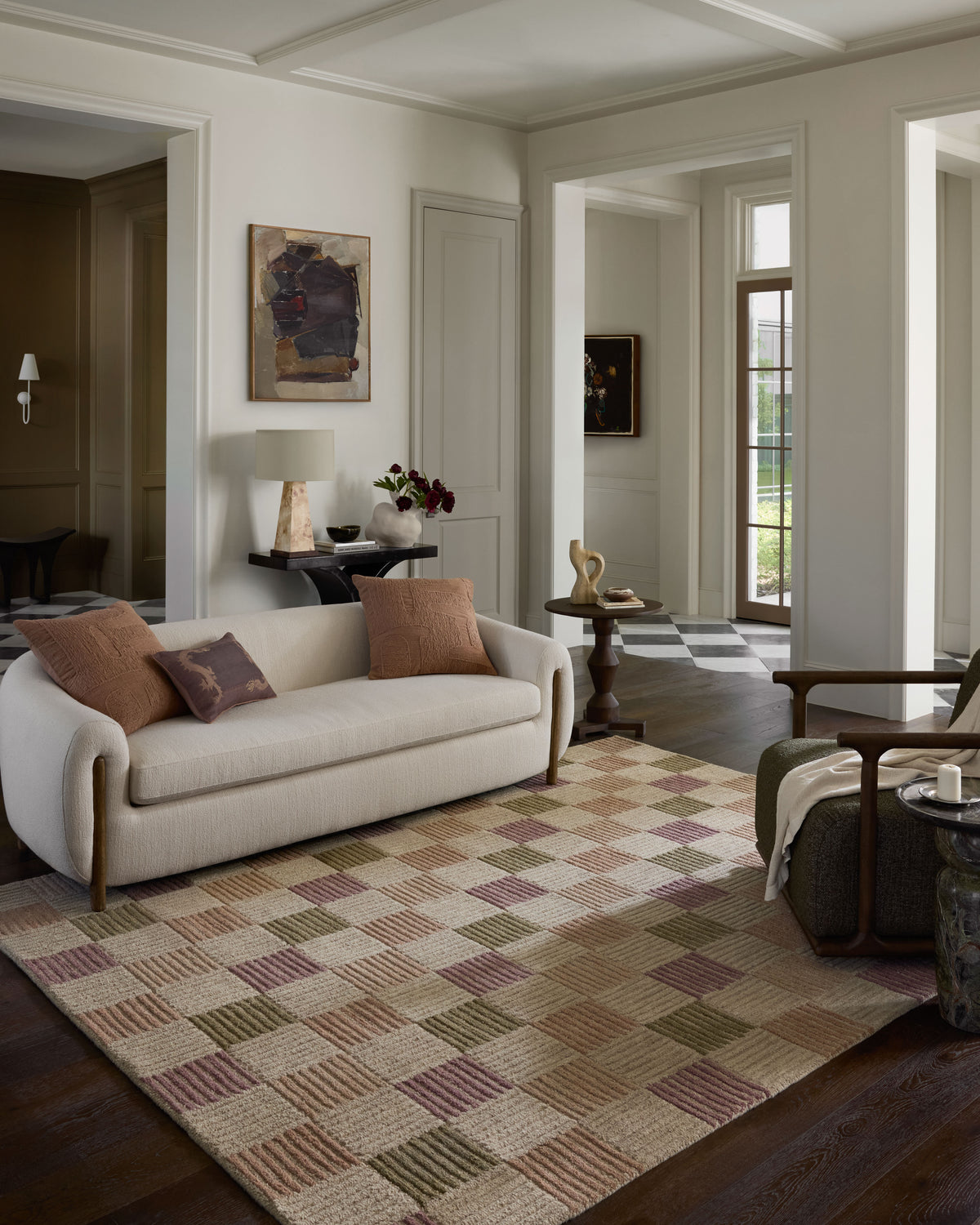 Brigette Romanek x Loloi Madi 06 Natural/Multi Rug - Chapin Furniture