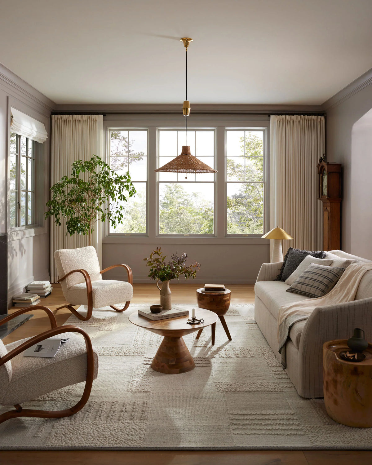Manfred 01 Ivory/Pebble Rug