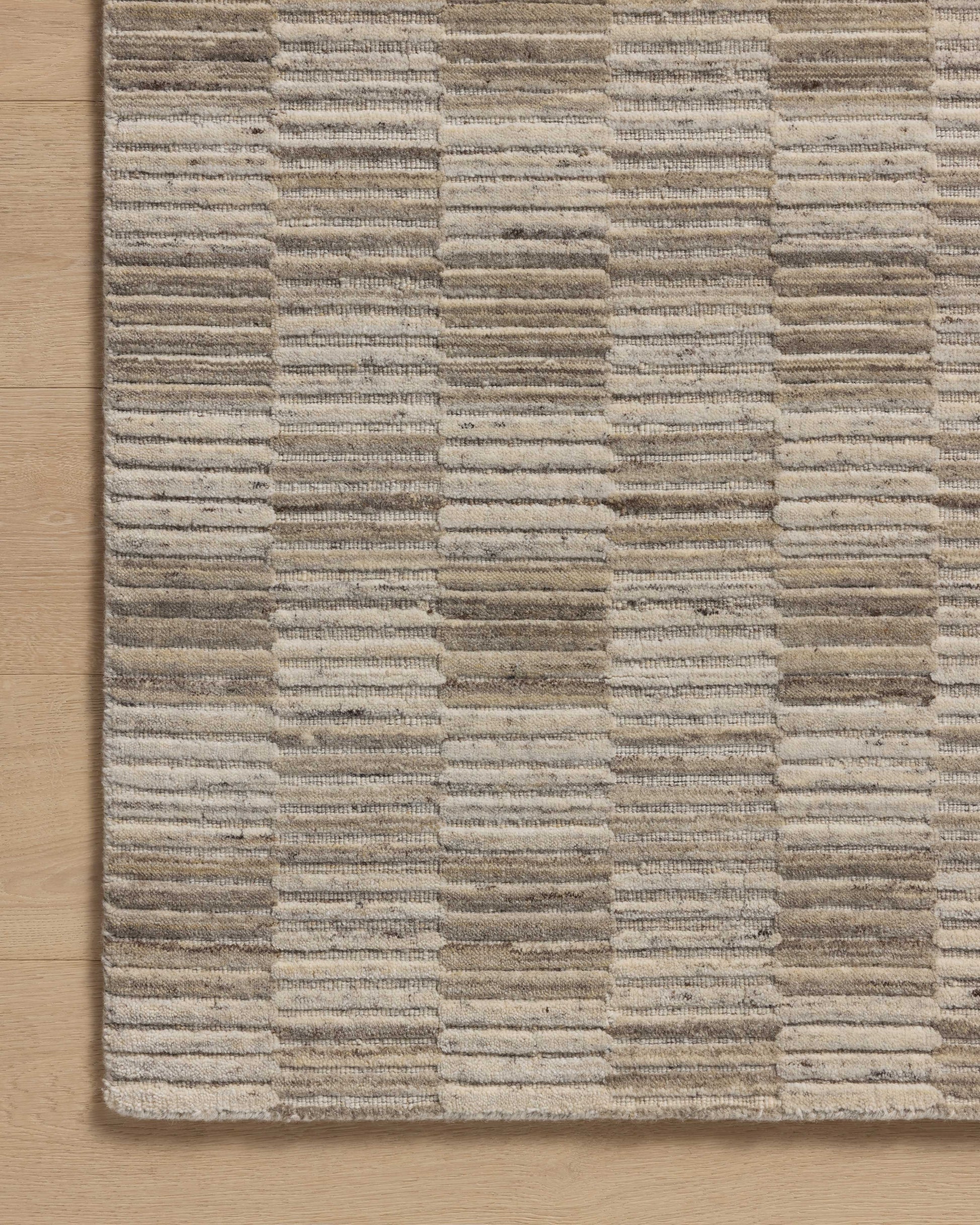 Amber Lewis x Loloi Marlowe 01 Stone/Fog Rug - Chapin Furniture