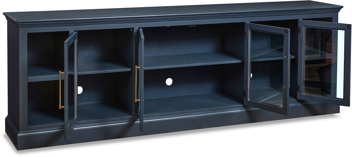Byron 98" Console With 4 Doors With or Without Hutch - Chapin Furniture