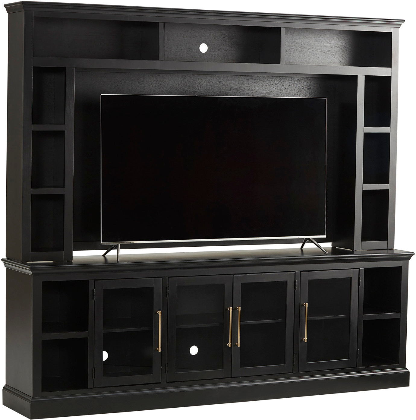 Byron 98" Console With 4 Doors With or Without Hutch - Chapin Furniture
