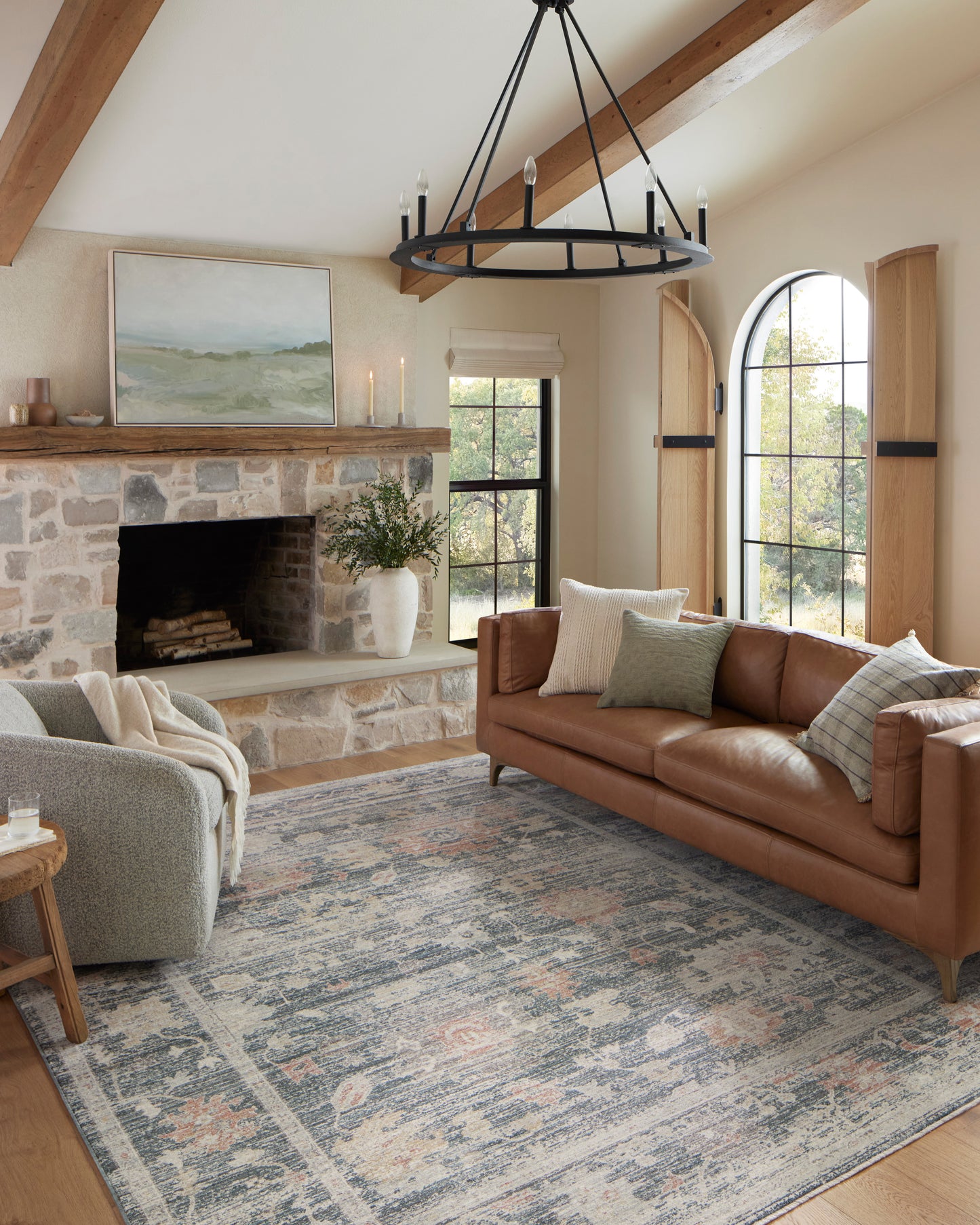 Magnolia Home Millie 01 Blue / Multi - Chapin Furniture