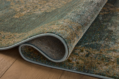 Magnolia Home Mona 04 Aqua / Wheat - Chapin Furniture