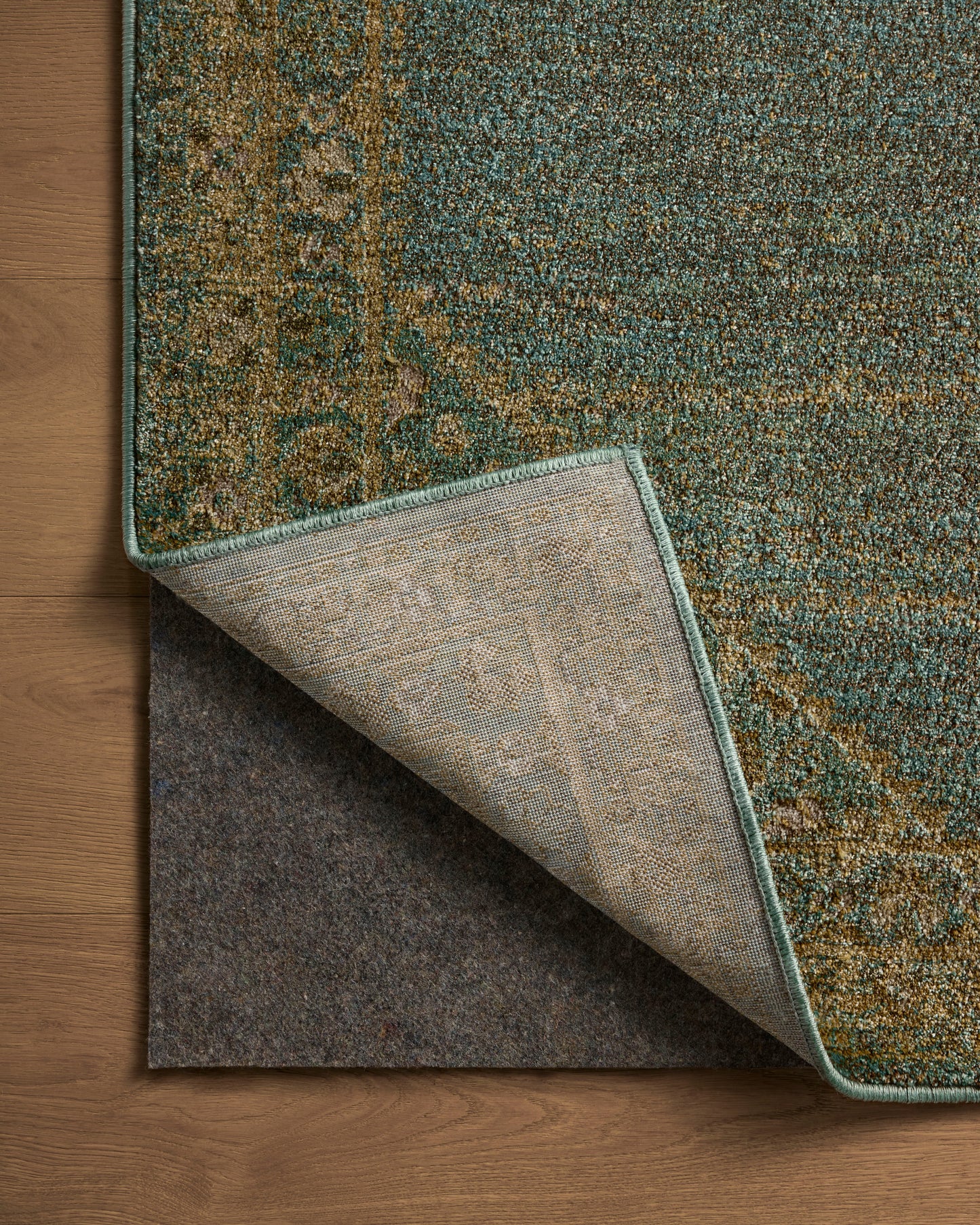 Magnolia Home Mona 04 Aqua / Wheat - Chapin Furniture