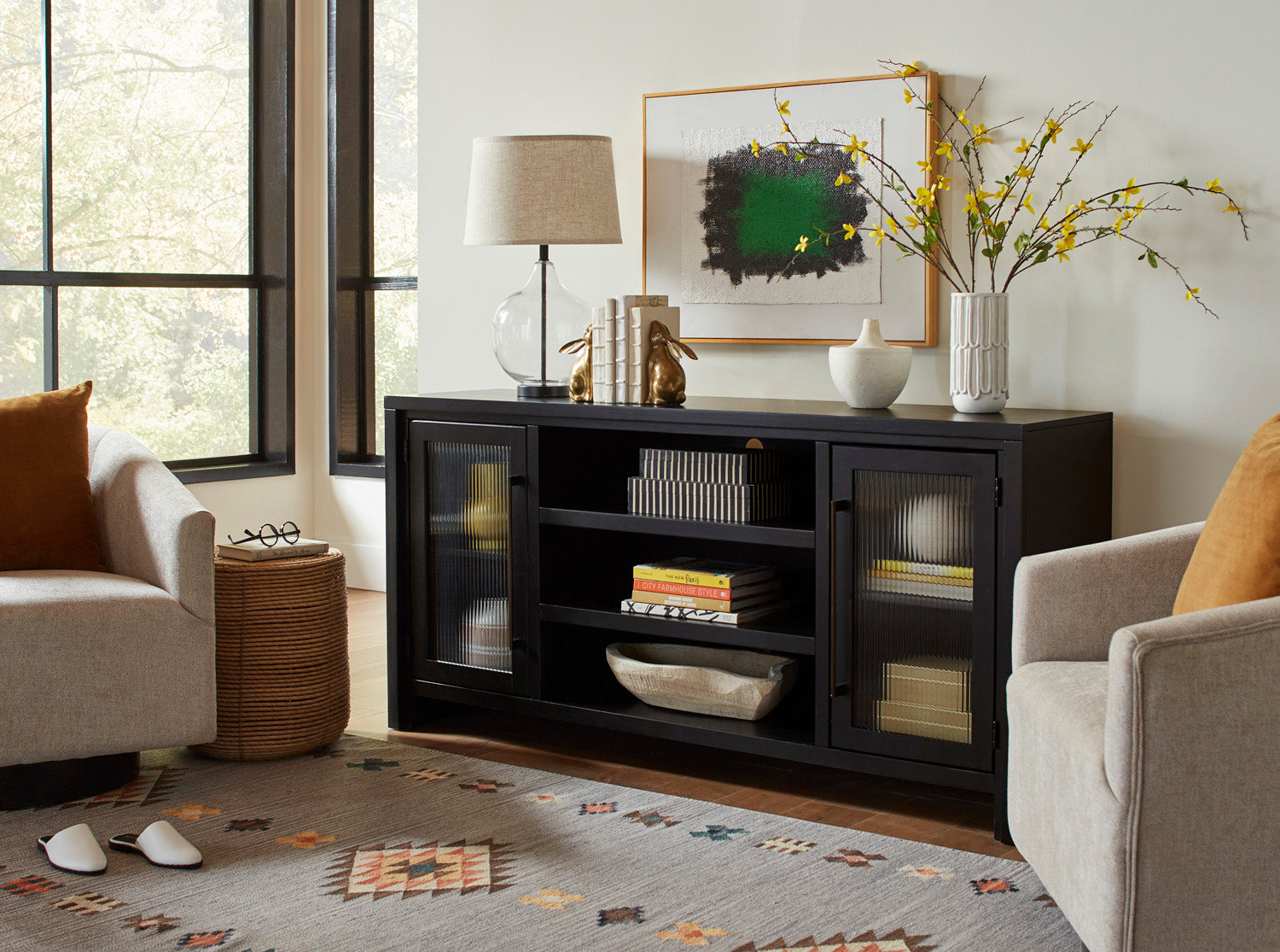 Tatum 66" Console With 2 Doors - Chapin Furniture