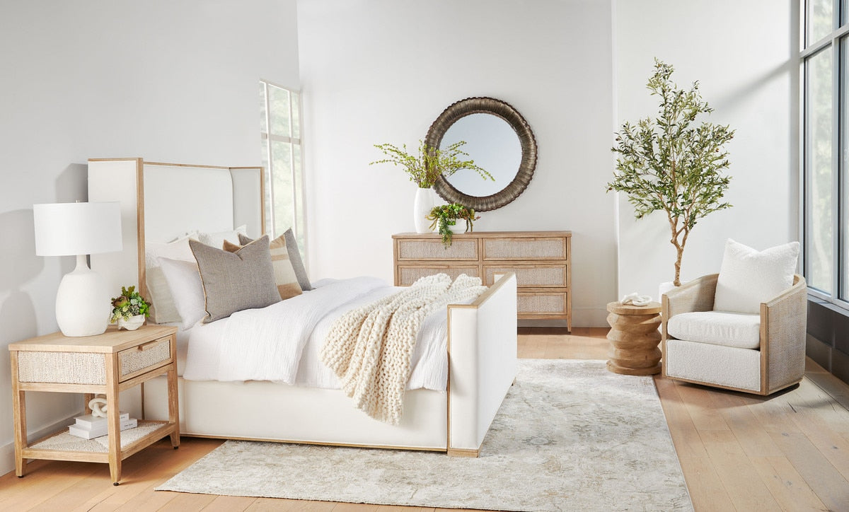 McGuire Swivel Club Chair