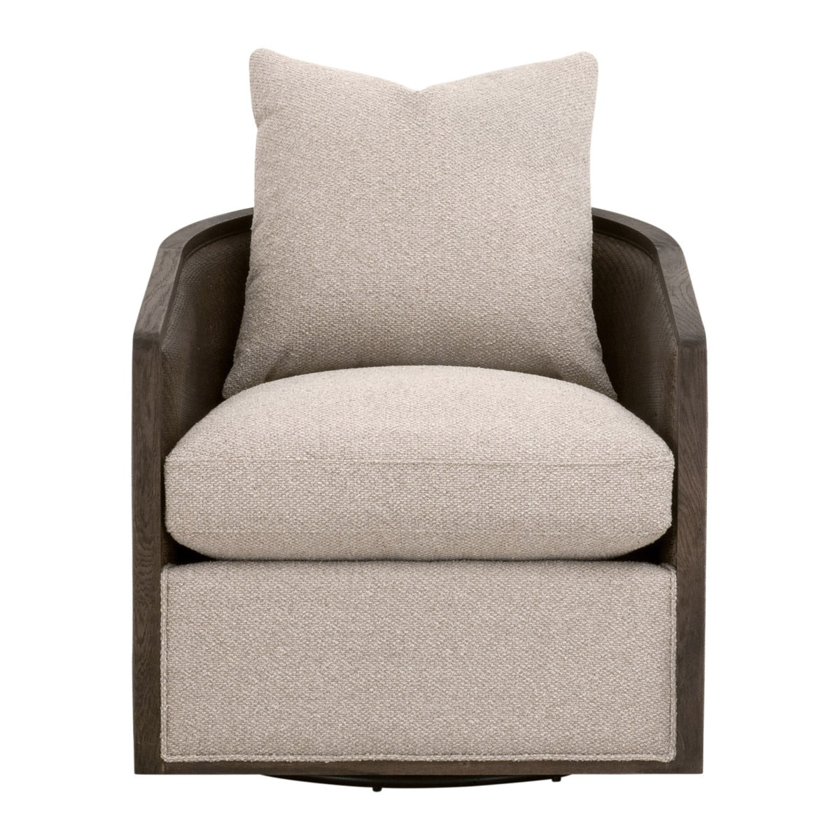 McGuire Swivel Club Chair