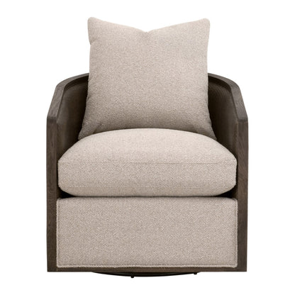 McGuire Swivel Club Chair