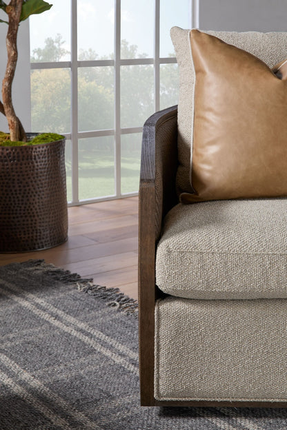 McGuire Swivel Club Chair