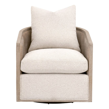 McGuire Swivel Club Chair