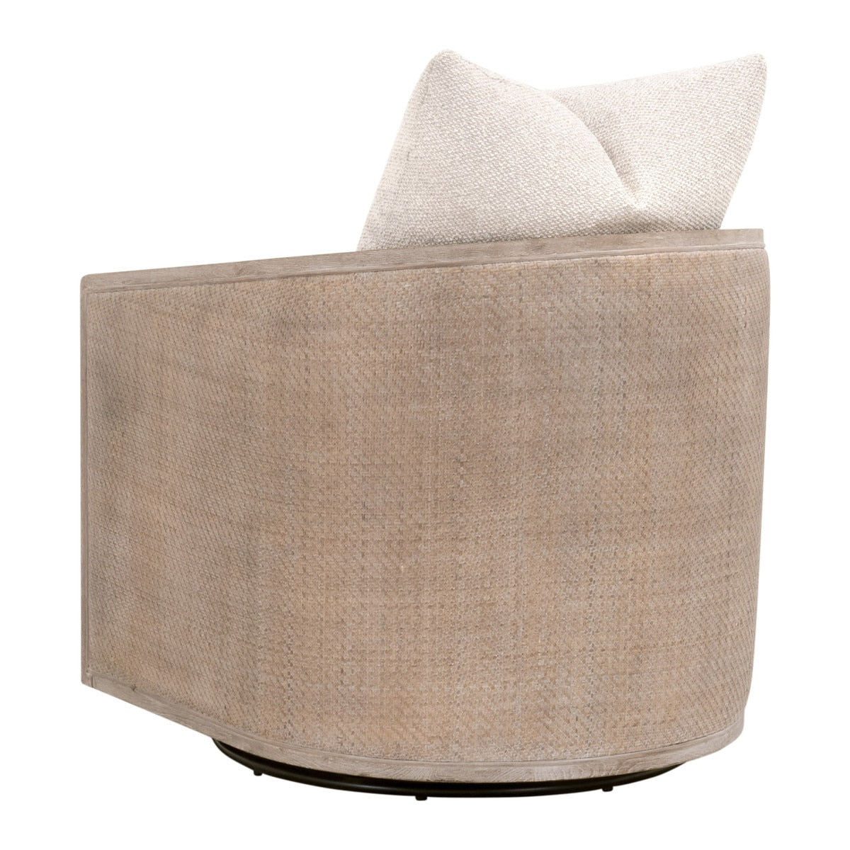 McGuire Swivel Club Chair