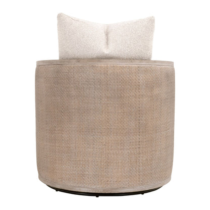 McGuire Swivel Club Chair