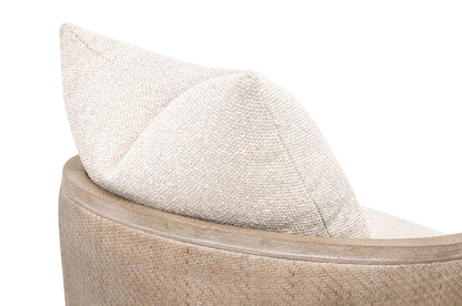 McGuire Swivel Club Chair