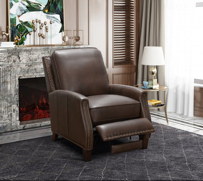 Melrose Recliner-Ashford-Walnut - Chapin Furniture