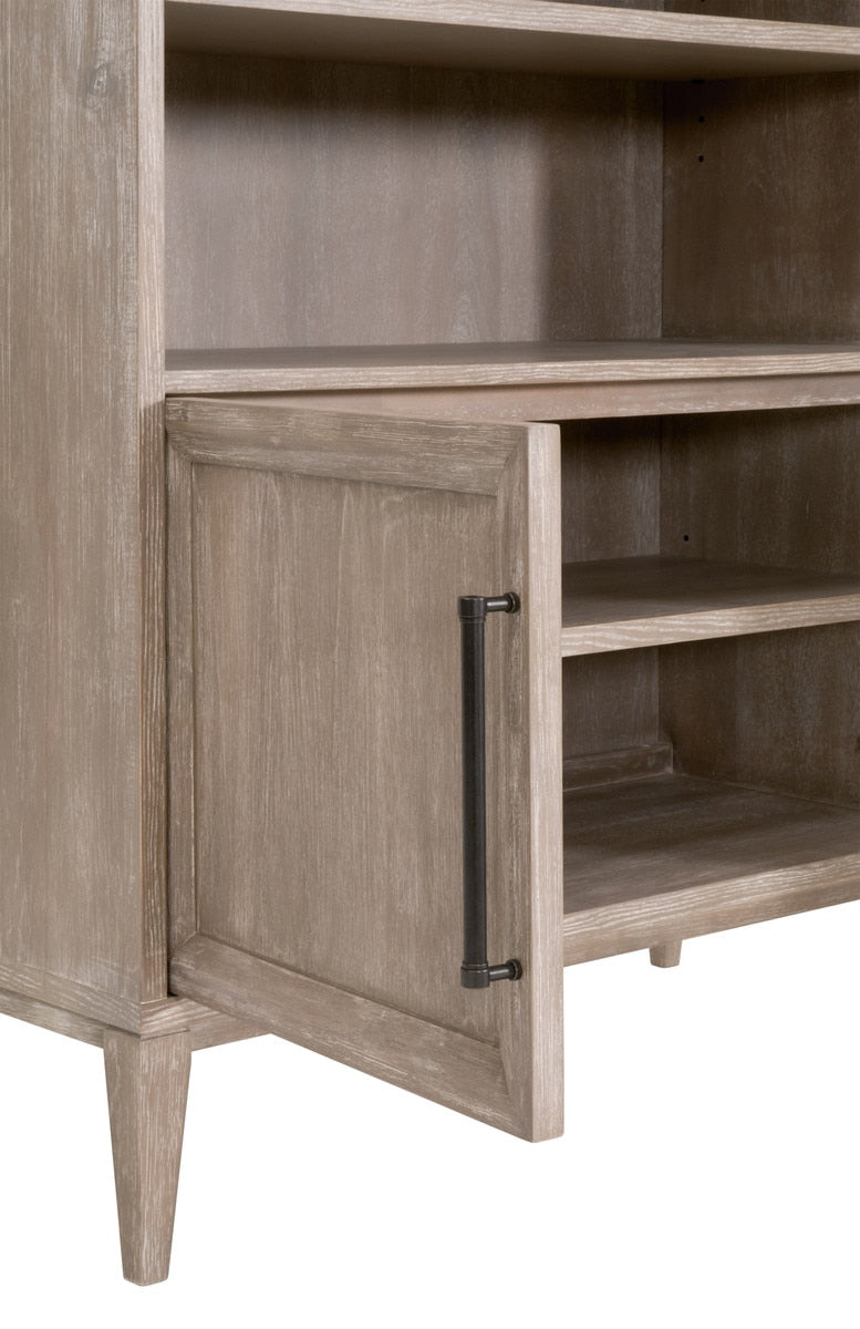 Morris Storage Bookcase - Chapin Furniture