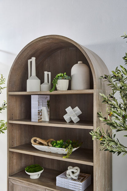 Morris Storage Bookcase - Chapin Furniture