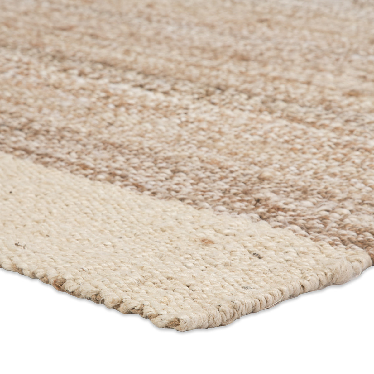 Naturals Tobago Mallow NAT12 White/Tan Rug - Chapin Furniture