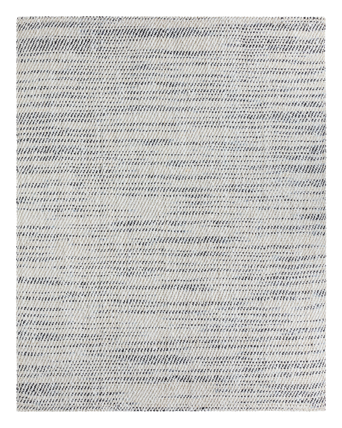 Naturals Tobago Almand NAT26 White/Black Rug - Chapin Furniture