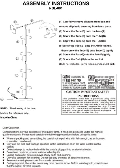 Nebulora NBL-001 Floor Lamp - Chapin Furniture