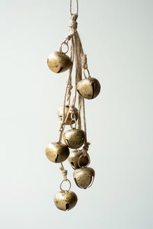 Jingle Bell Bunch on a Jute Rope - Chapin Furniture