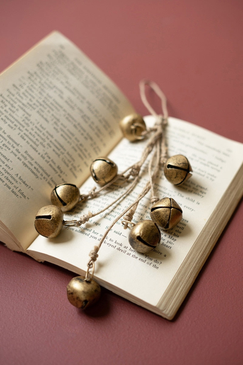 Jingle Bell Bunch on a Jute Rope - Chapin Furniture