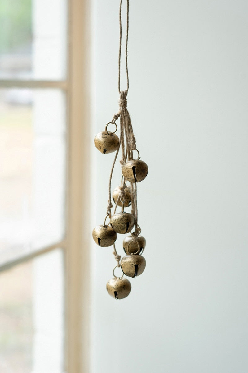 Jingle Bell Bunch on a Jute Rope - Chapin Furniture