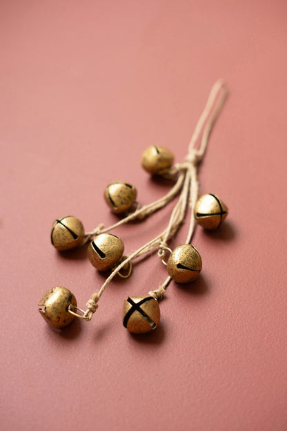 Jingle Bell Bunch on a Jute Rope - Chapin Furniture