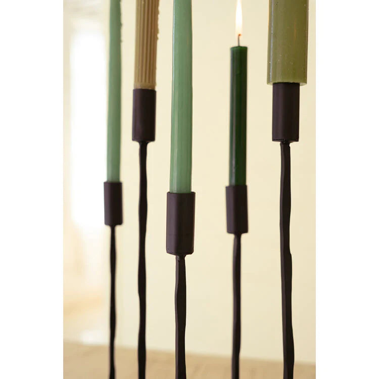Eleven Forged Iron Taper Candelabr - Chapin Furniture