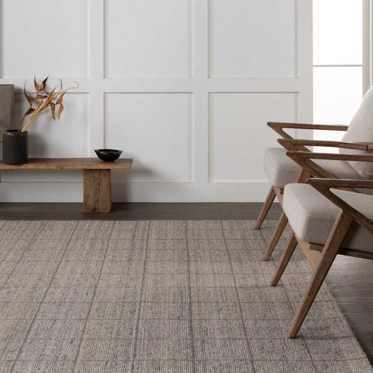 Barclay Butera Oxford Club OBB01 Taupe Rug - Chapin Furniture