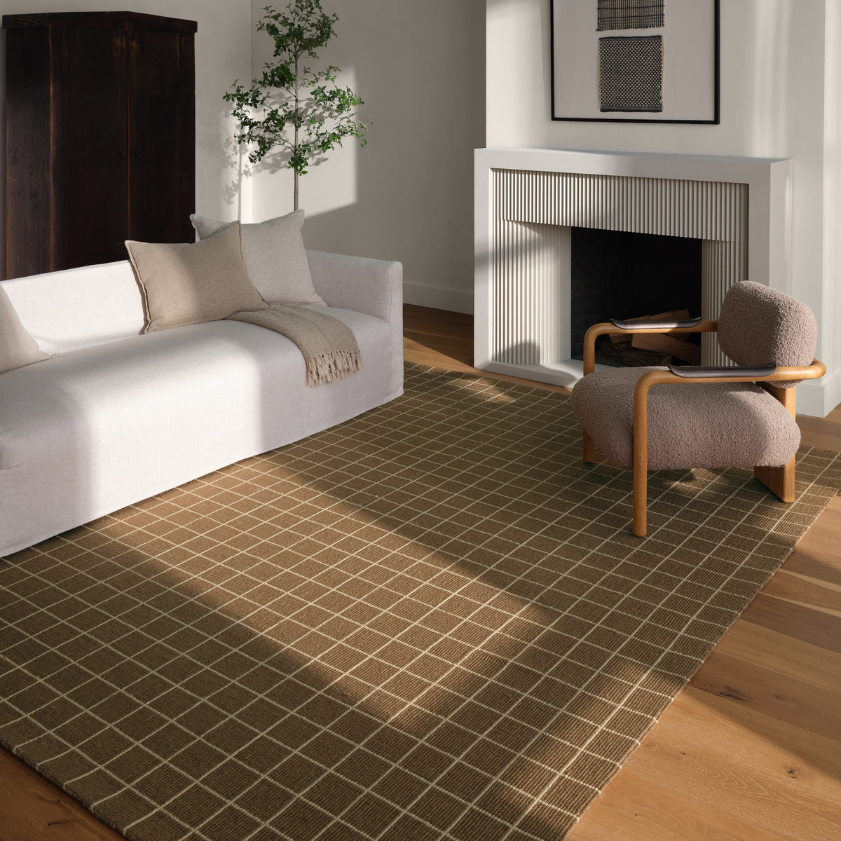 Barclay Butera Oxford Club OBB06 Brown Rug - Chapin Furniture