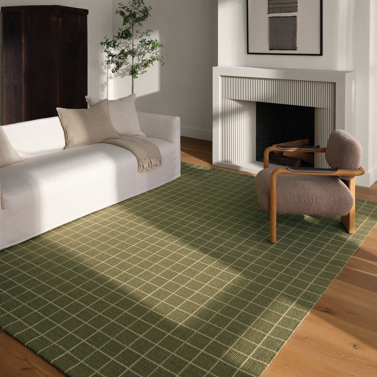 Barclay Butera Oxford Club OBB07 Green Rug - Chapin Furniture