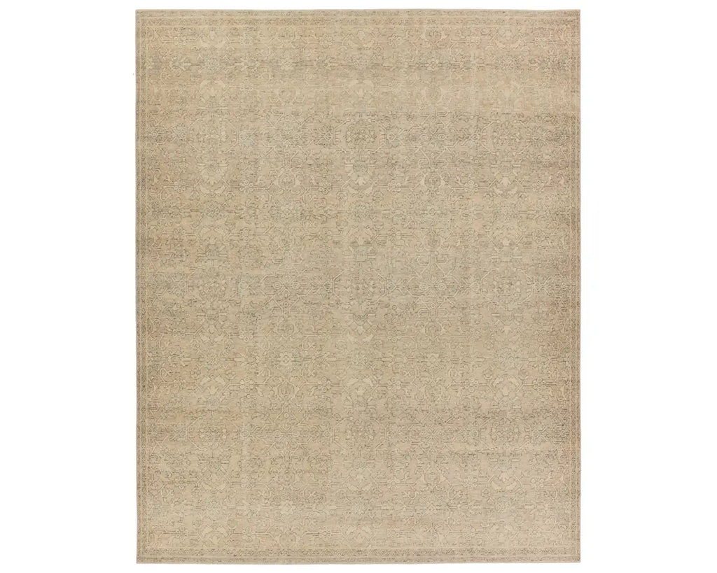 Jaipur Living Onessa Earl Hand-Knotted Tan/Gray Rug - Chapin Furniture