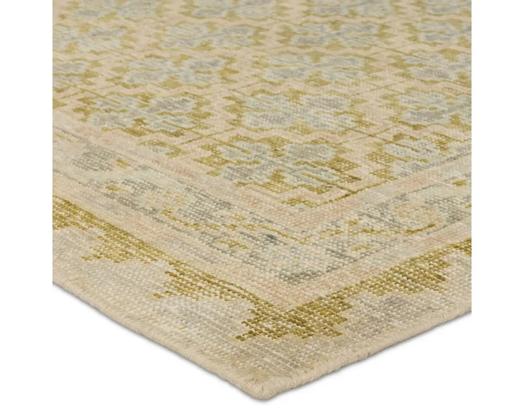 Jaipur Living Onessa Mildred Hand-Knotted Blue/Green Rug - Chapin Furniture