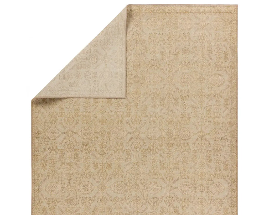Jaipur Living Onessa Tobias Hand-Knotted Gold/Tan Rug - Chapin Furniture