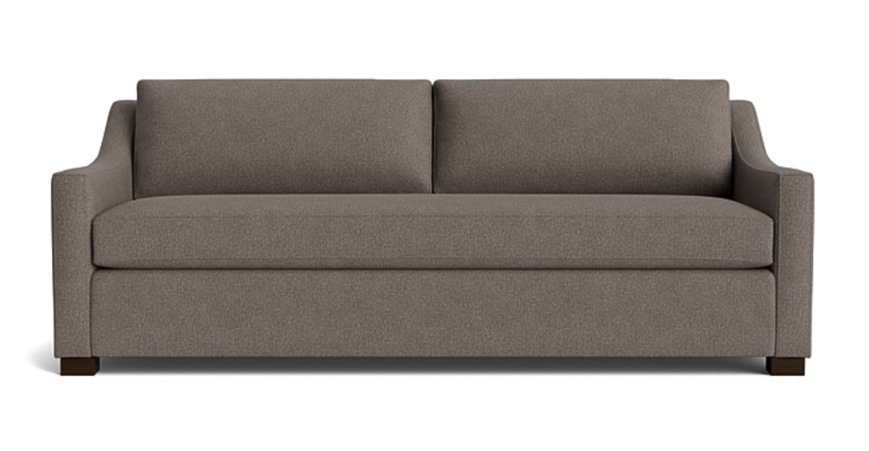 Bassett Oliver 86" Sofa- Mocha - Chapin Furniture