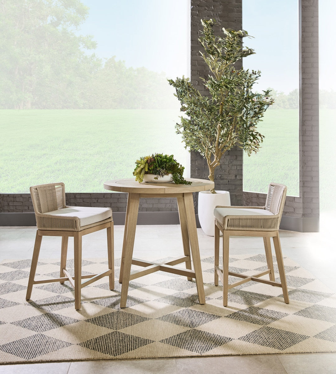 Overlay Outdoor Counter Stool - Chapin Furniture