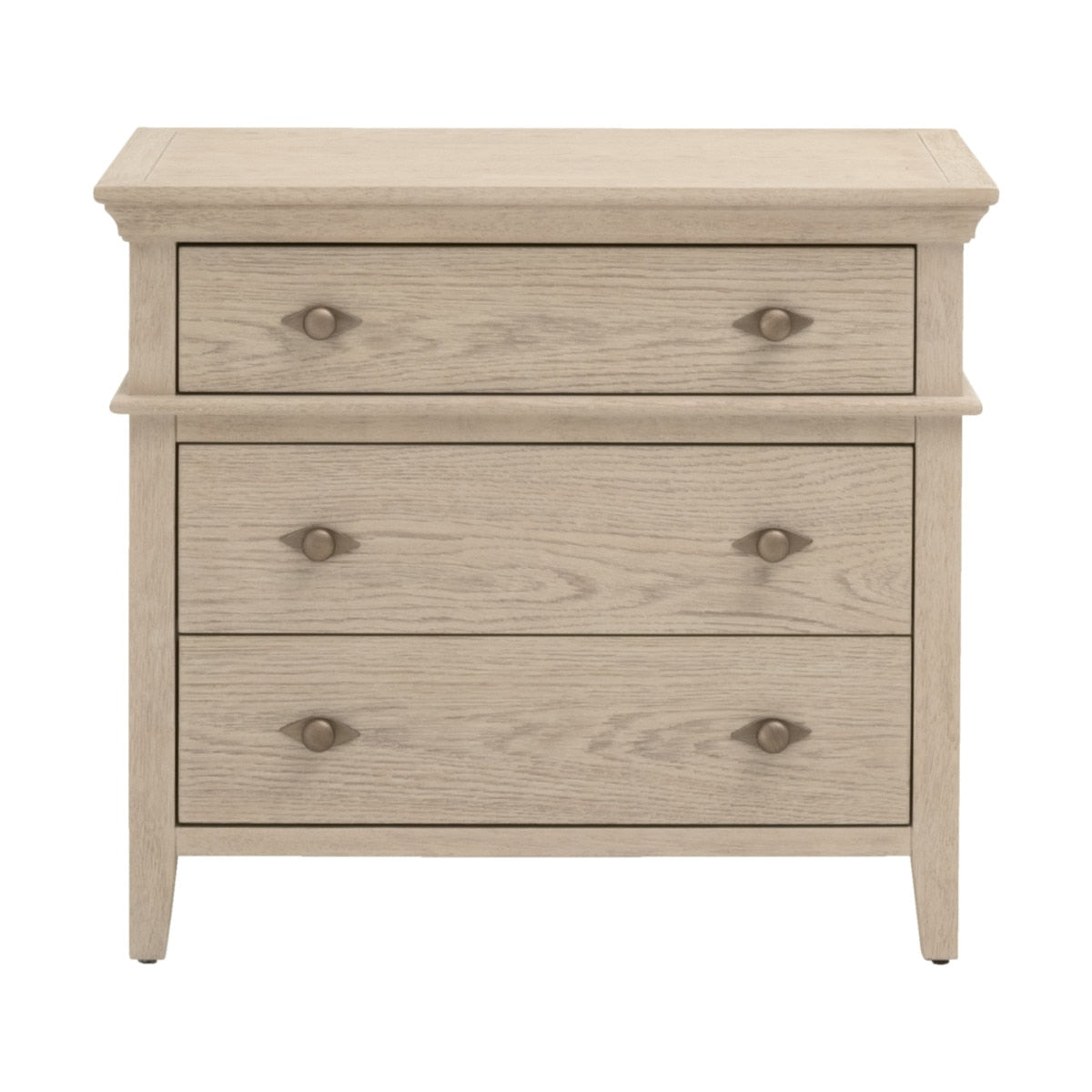 Oxford Three Drawer Nightstand - Chapin Furniture