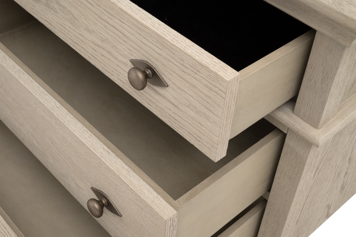 Oxford Three Drawer Nightstand - Chapin Furniture