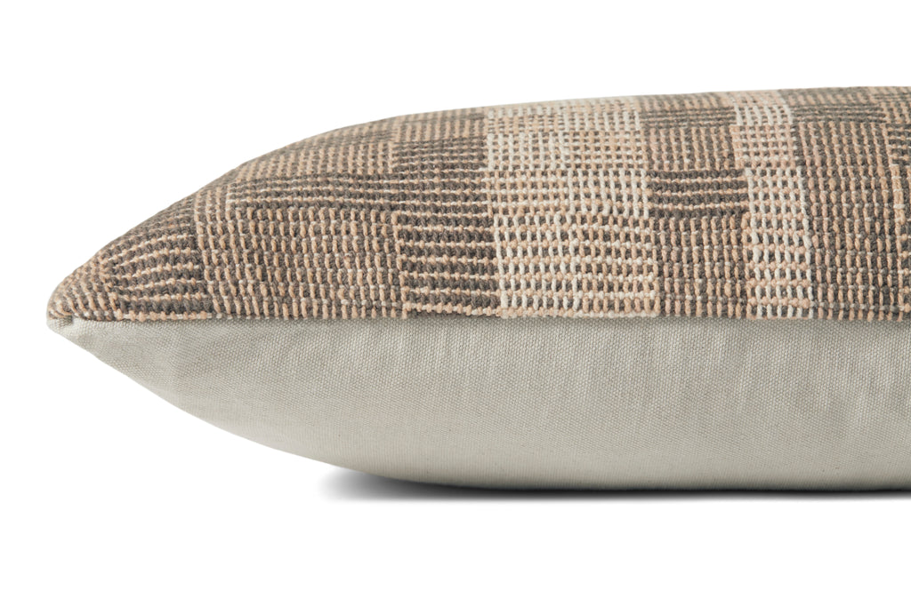 Amber Lewis Bea Pal0021 Charcoal / Natural Pillow - Chapin Furniture