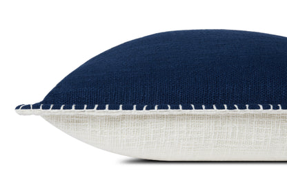 Loloi PLL0109 Navy Pillow - Chapin Furniture