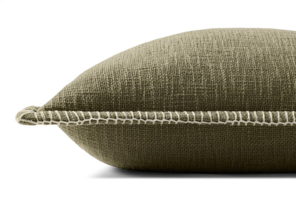 Loloi PLL0109 Olive Pillow - Chapin Furniture