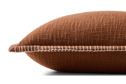 Loloi PLL0109 Terracotta Pillow - Chapin Furniture