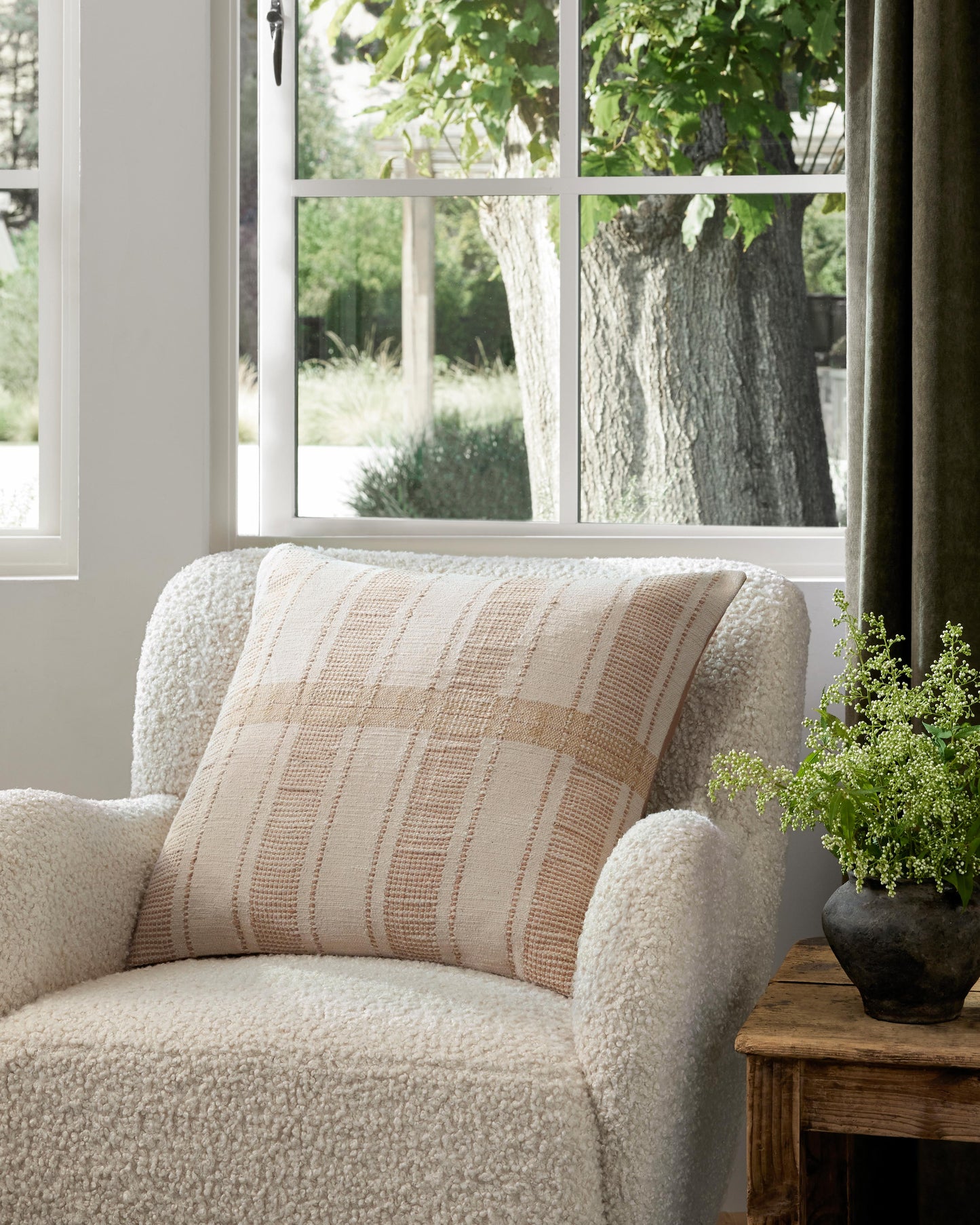 Carmel Pal0003 Cream / Multi Pillow - Chapin Furniture