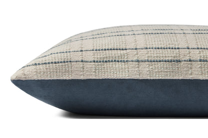 Amber Lewis Belmont Pal0006 Cream / Blue Pillow - Chapin Furniture