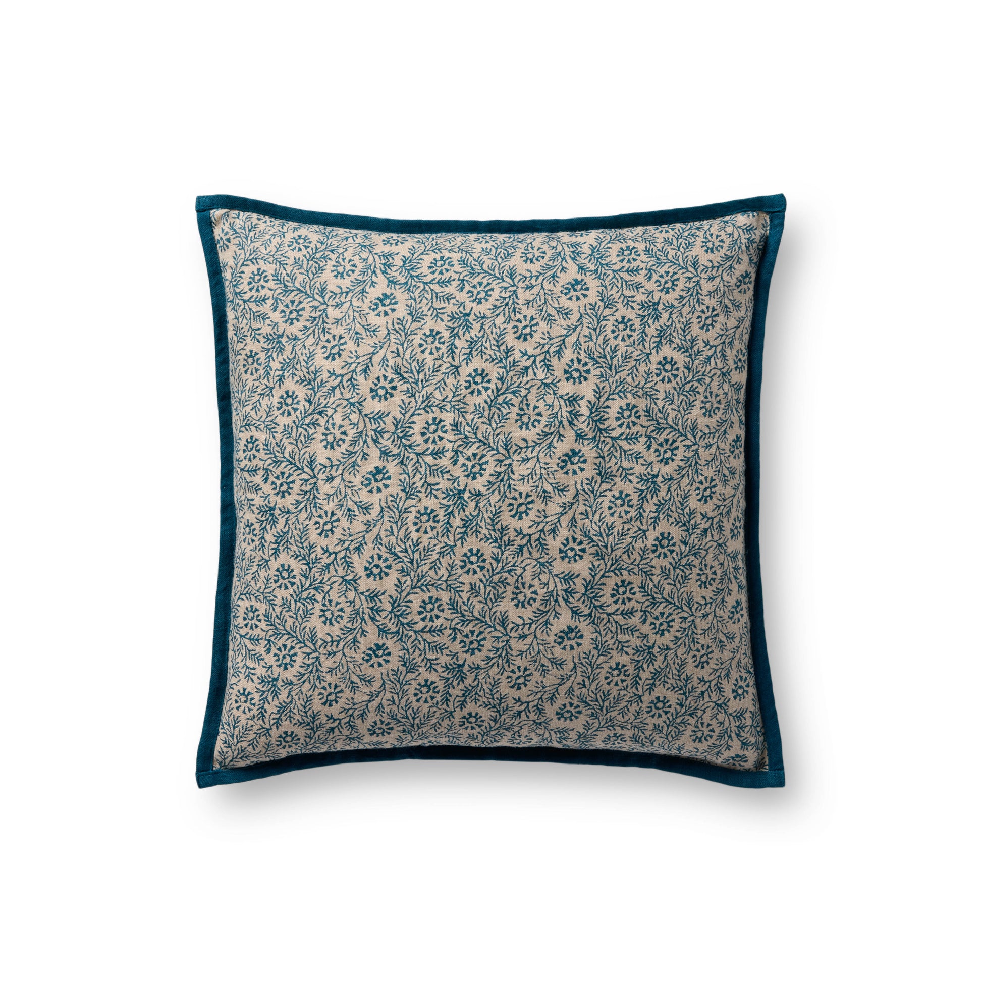 Loloi PLL0194 Blue 18'' x 18'' Pillow - Chapin Furniture