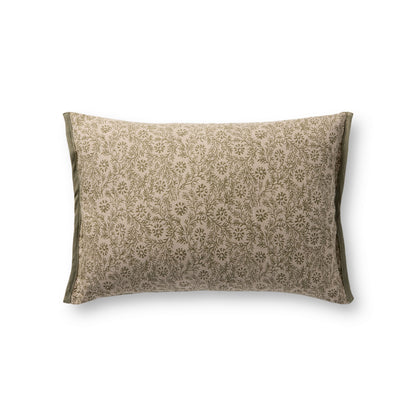 Loloi PLL0194 Green 13'' x 21'' Pillow - Chapin Furniture